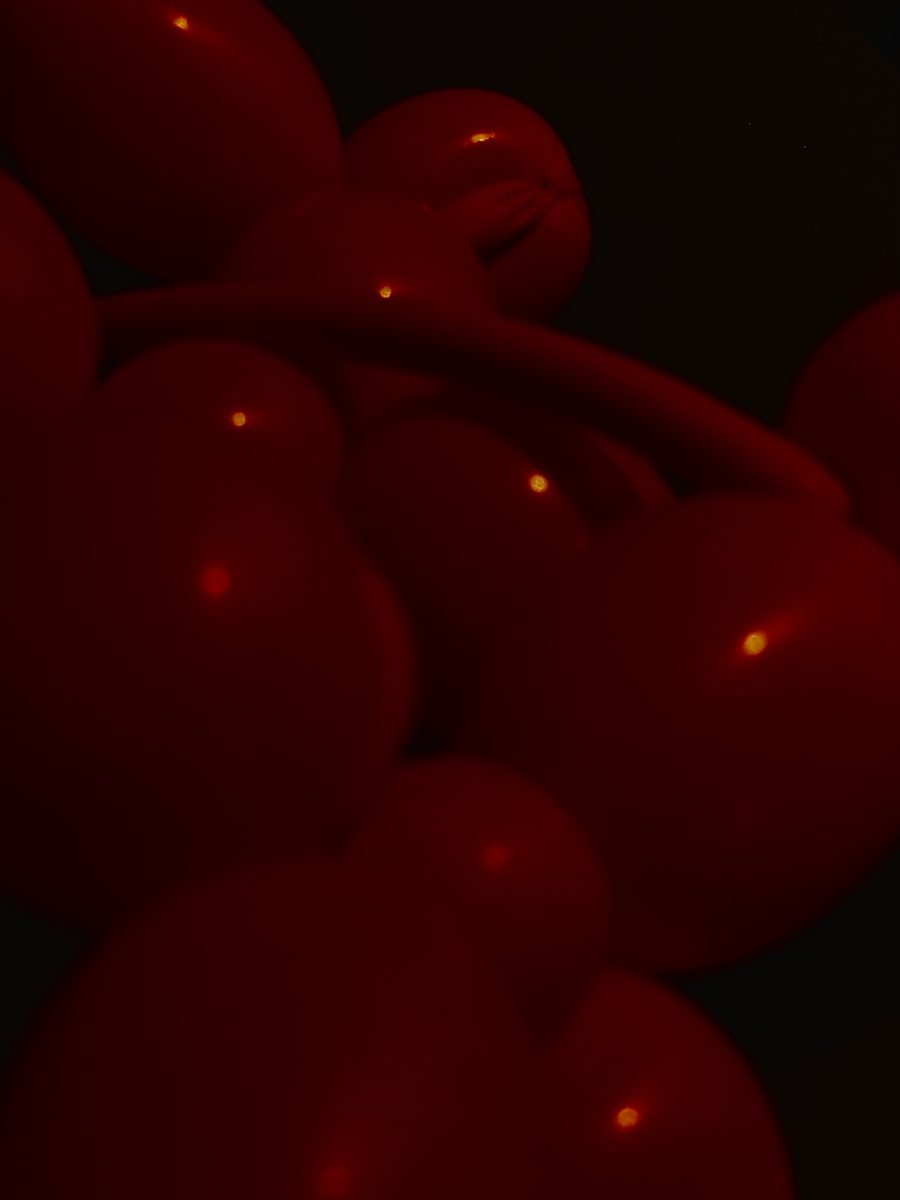 풍선, 호흡하다 The Breath of Birthday 작업 사진